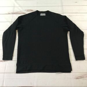 Mitchell Evan Men Large Black Long Sleeve Lightweight Sweater